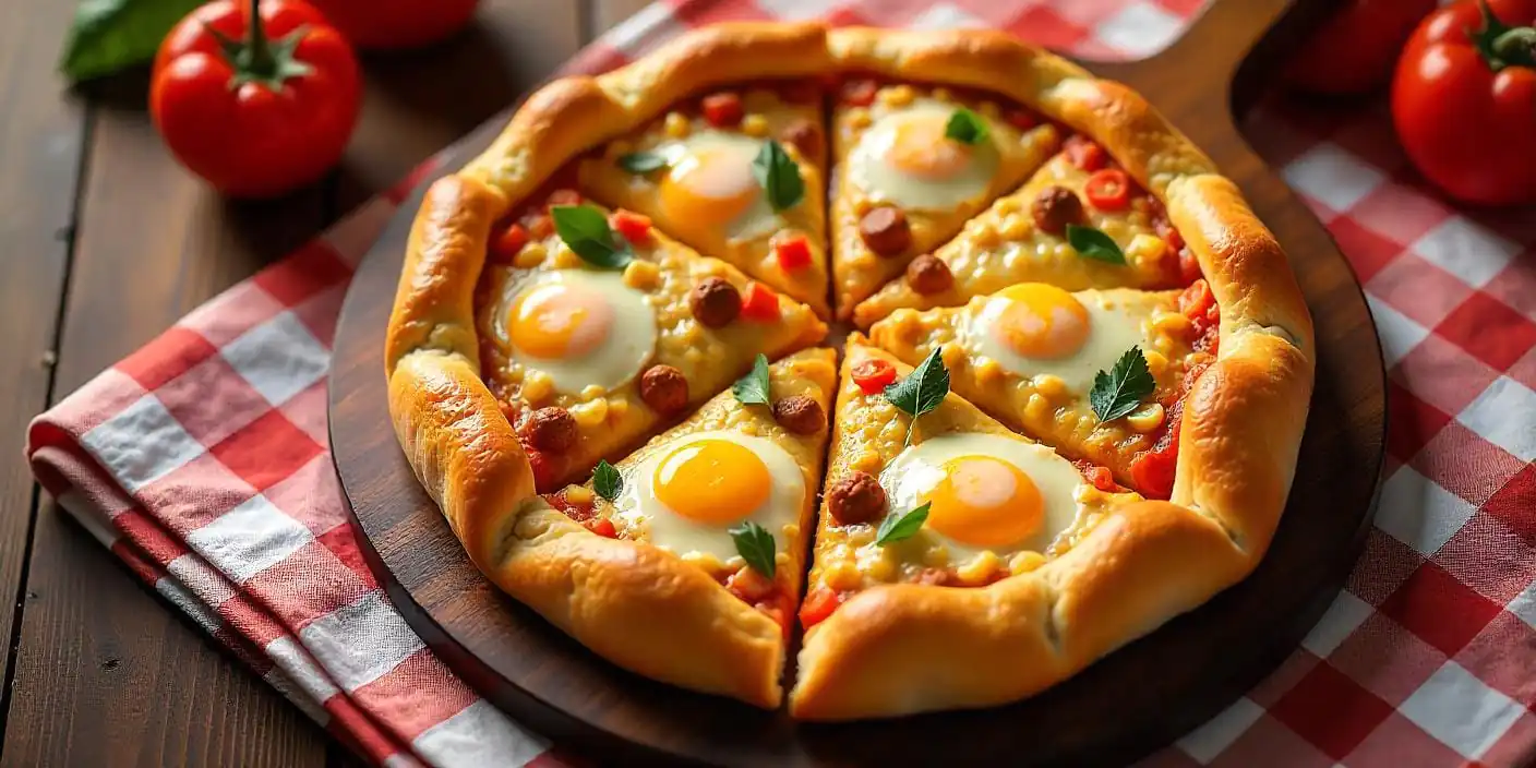 Crescent Roll Breakfast Pizza