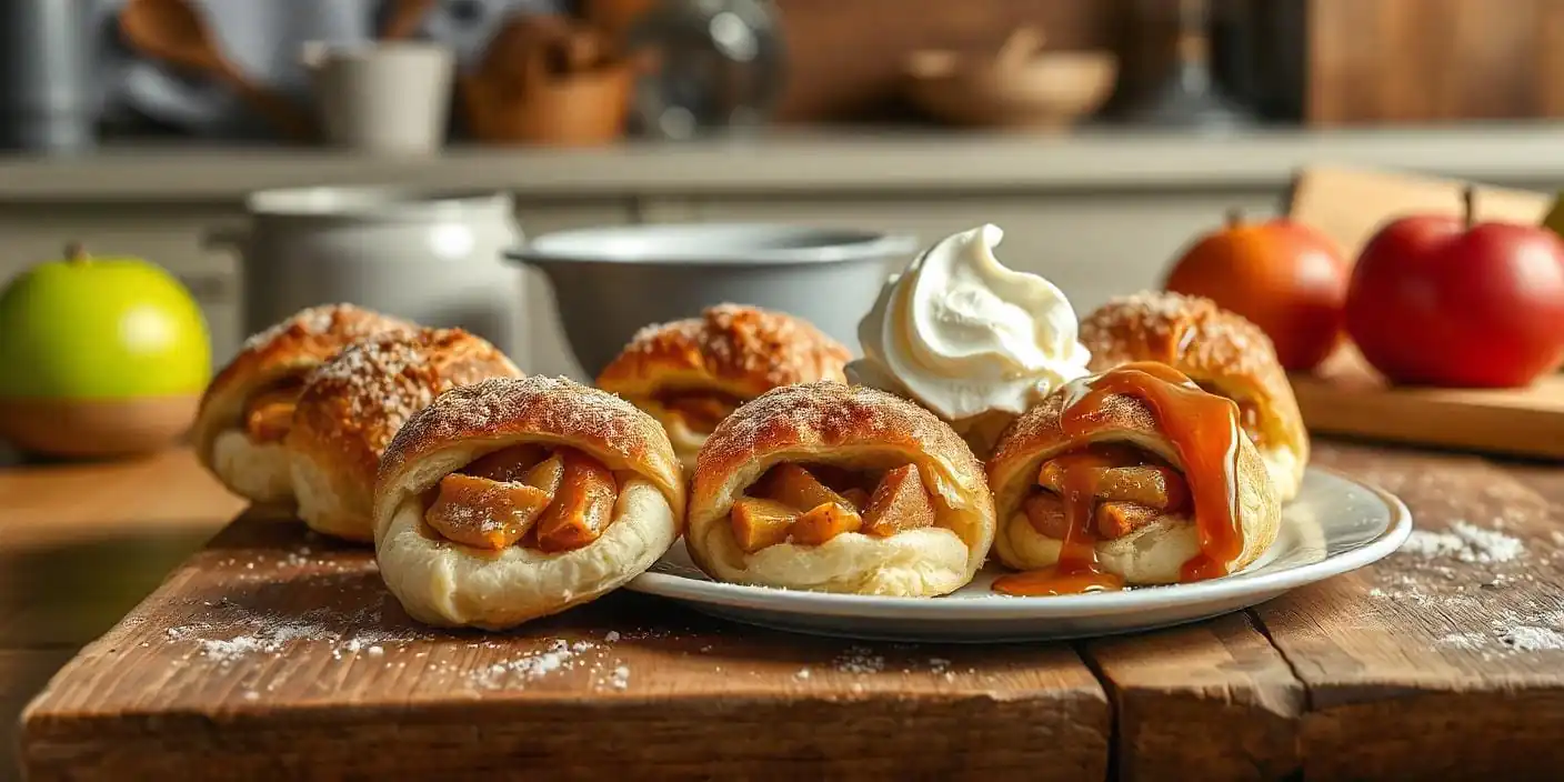 Apple Pie Crescent Rolls