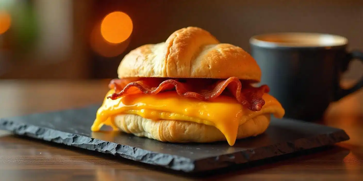 Crescent Roll Breakfast Sandwiches