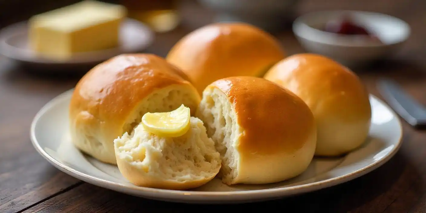pikaso_texttoimage_A-plate-of-goldenbrown-sourdough-dinner-rolls-fres (1) sourdough dinner rolls